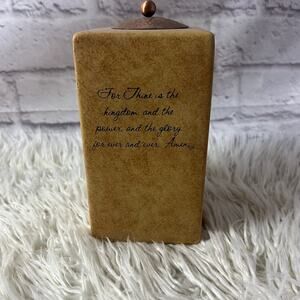 Comfort Candles 05724 The Lords Prayer Tea light Holder